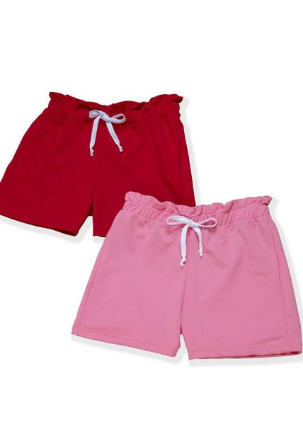Short Paq X2 Infantil Multicolor Mp 34558