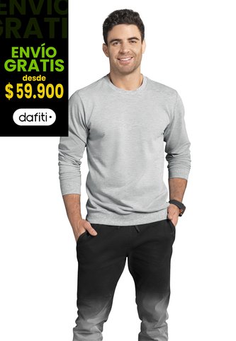 Buzo Hombre Gris Jaspe Mp 86579 MP