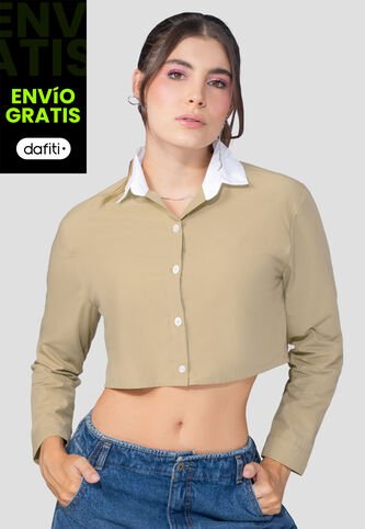 Camisa Mujer Latte Mp 110586 MP