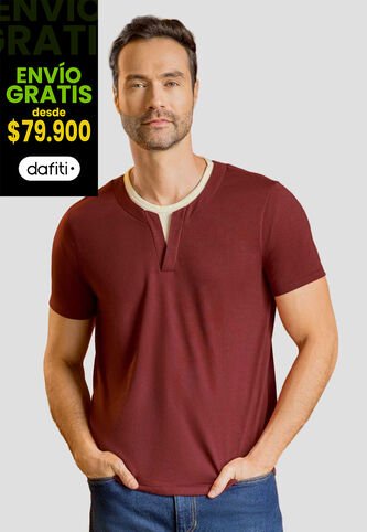 Camiseta Hombre Merlot Mp 113965 MP