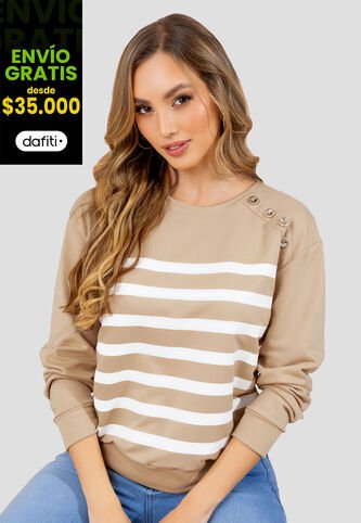 Buzo Mujer Latte Mp 110434 MP