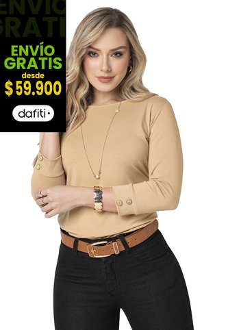 Camibuzo Mujer Caramelo Mp 2364 MP