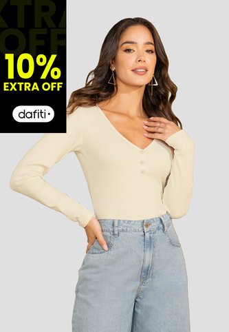 Camibuzo Mujer Crema Mp 108301 MP
