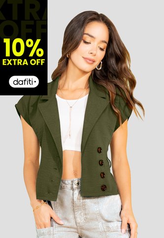 Blusa Mujer Verde Militar Mp 110130 MP
