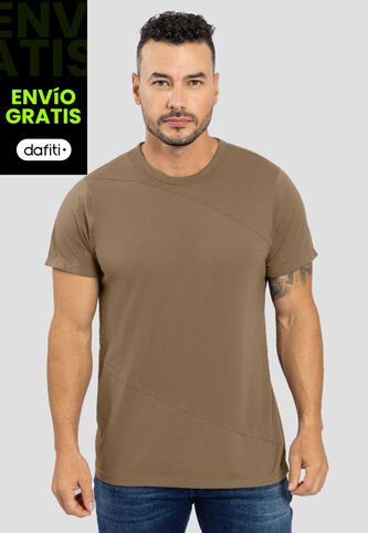 Camiseta Hombre Taupe Mp 88199 MP
