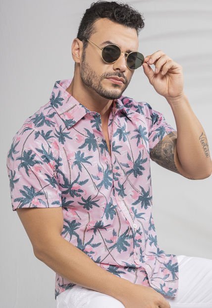 Camisa Hombre Multicolor Mp 100152