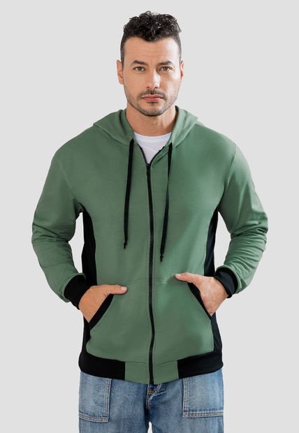 Chaqueta Hombre Verde Mp 92380