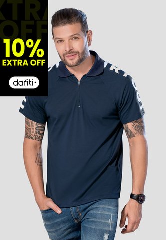 Polo Hombre Azul Navy Mp 104789 MP