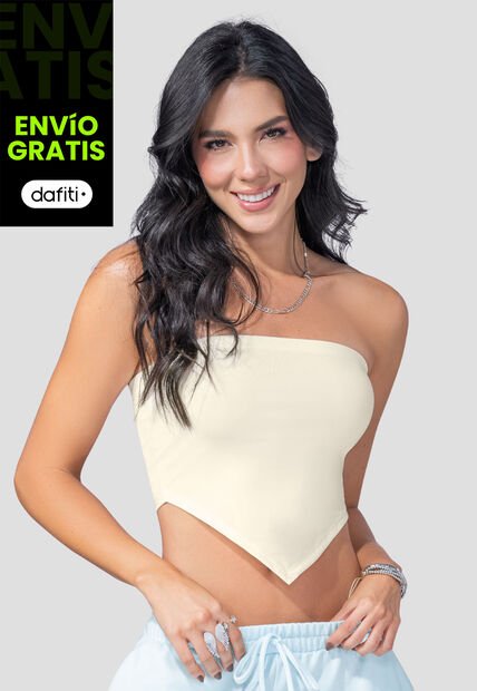 Blusa Mujer Crema Mp 110272
