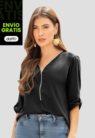 Blusa Mujer Negro Mp 110678 MP