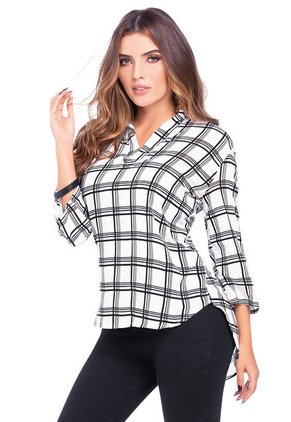 Blusa Mujer Blanco Mp 71486