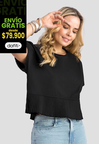 Blusa Mujer Negro Mp 113568 MP