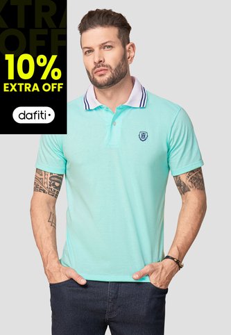 Polo Hombre Verde Mp 92818 MP