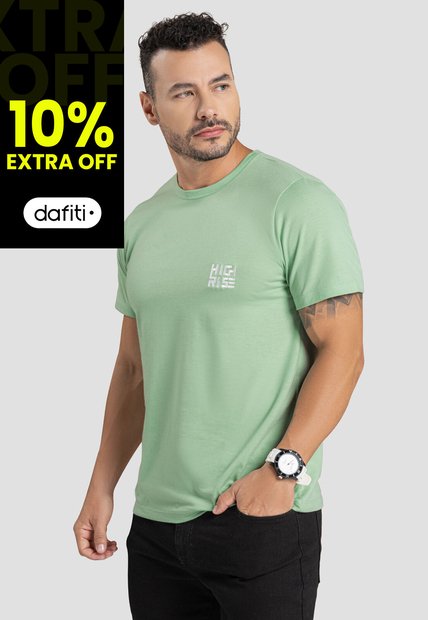 Camiseta Hombre Pistacho Mp 101746