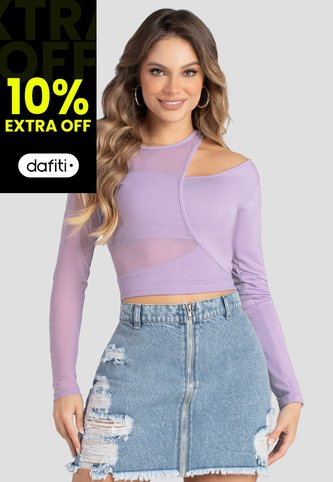 Camibuzo Mujer Lila Mp 102836 MP