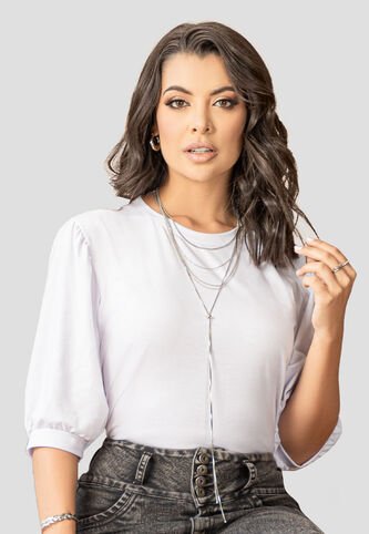 Blusa Mujer Blanco Mp 106981 MP