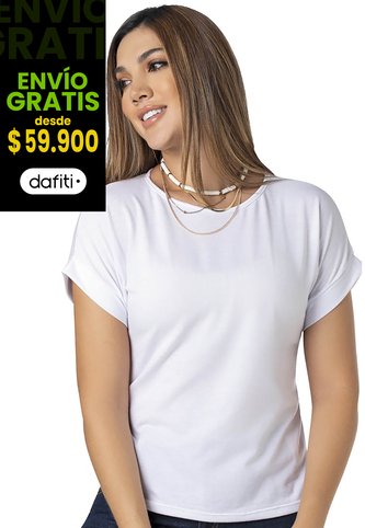 Camiseta Mujer Marfil Mp 9676 MP