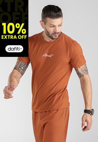 Camiseta Hombre Naranja Mp 100495 MP