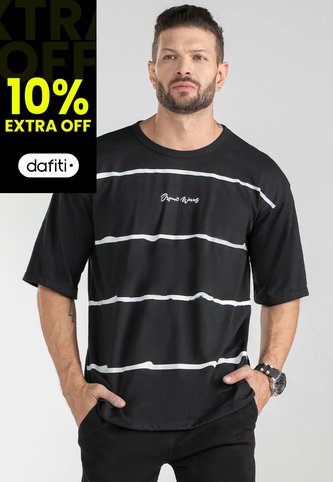 Camiseta Hombre Negro Mp 101221 MP