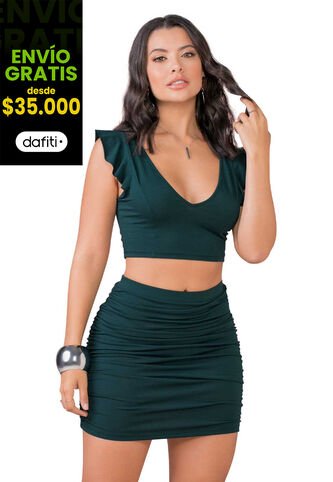 Conjunto Mujer Verde Mp 203 MP