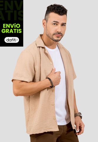 Camisa Hombre Latte Mp 110531 MP