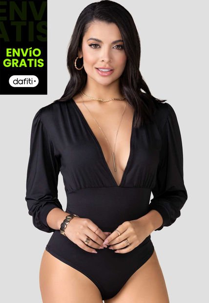 Body Mujer Negro Mp 100293