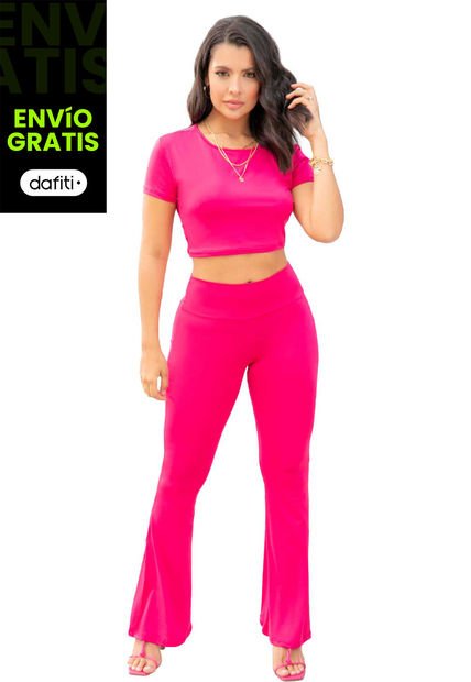 Conjunto Mujer Fucsia Mp 747