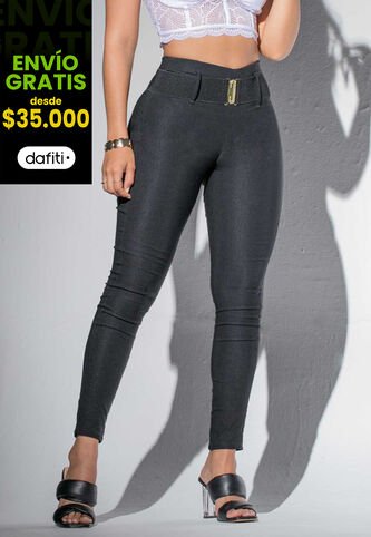 Pantalón Mujer Negro Mp 101935 MP