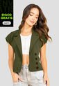 Blusa Mujer Verde Militar Mp 110130 de MP