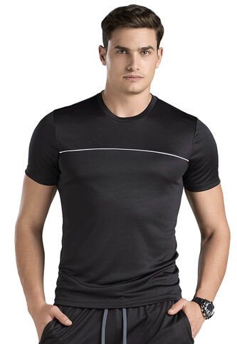 Camiseta Hombre Negro Mp 88207 MP