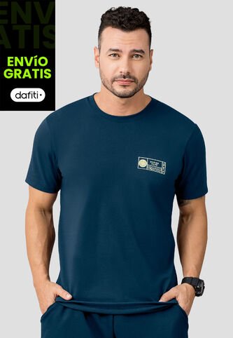 Camiseta Hombre Azul Profundo Mp 110526 MP