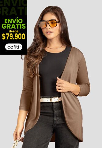 Cardigan Mujer Chocolate Mp 105844 MP