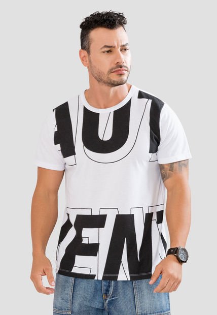 Camiseta Hombre Blanco Mp 104130