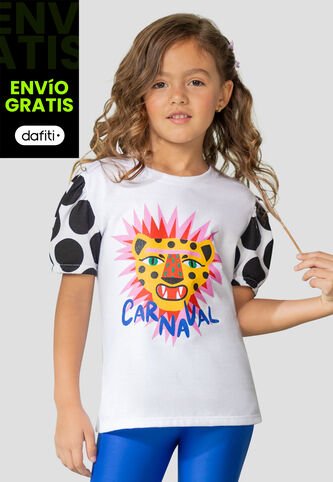 Camiseta Paq X2 Infantil Femenino Multicolor Mp 110591 MP