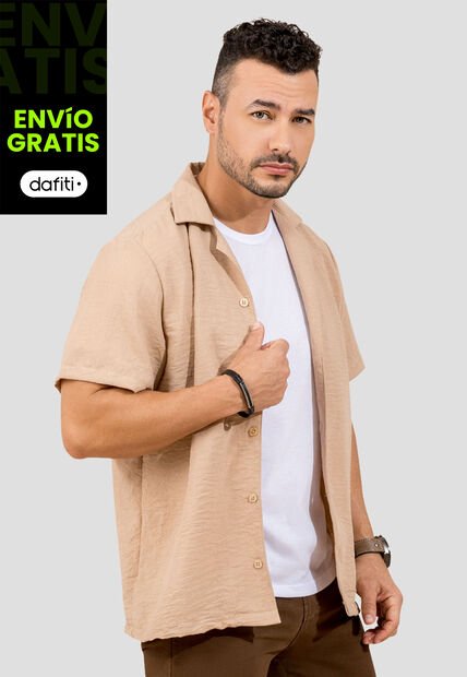 Camisa Hombre Latte Mp 110531
