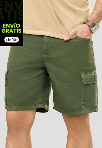 Bermuda Hombre Verde Mp 110344 MP