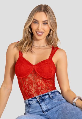 Blusa Mujer Rojo Mp 113703 MP