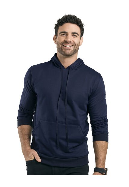 Buzo Hombre Azul Profundo Mp 89754