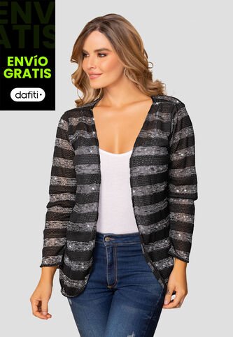 Cardigan Mujer Bicolor Mp 108298 MP
