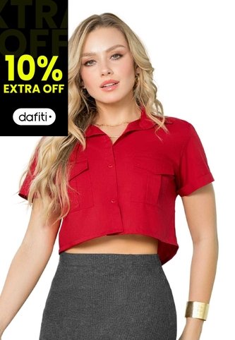 Camisa Mujer Rojo Mp 143 MP