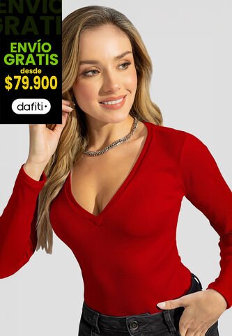 Camibuzo Mujer Rojo Mp 113375 MP