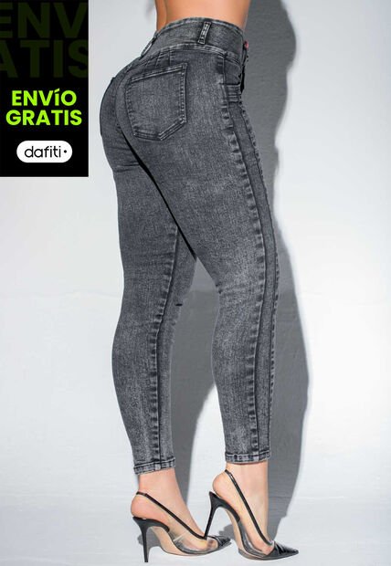 Jean Mujer Gris Mp 260