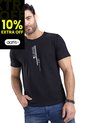 Camiseta Masculino Negro Mp 5259 de MP