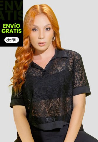 Blusa Mujer Negro Mp 108100 MP