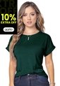 Camiseta Mujer Verde Botella Mp 9676 de MP