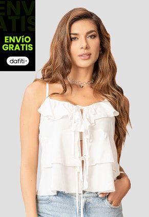 Blusa Mujer Crudo Mp 107488
