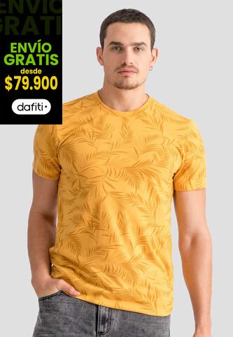Camiseta Hombre Estampado Mp 113061 MP