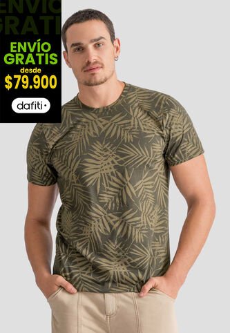 Camiseta Hombre Estampado Mp 113060 MP