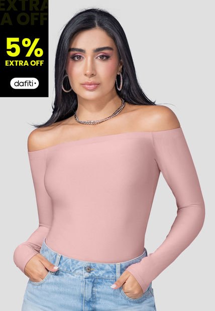 Body Mujer Rosa Polvo Mp 110315
