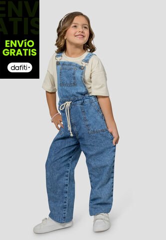 Overall Infantil Femenino Azul Mp 107578 MP